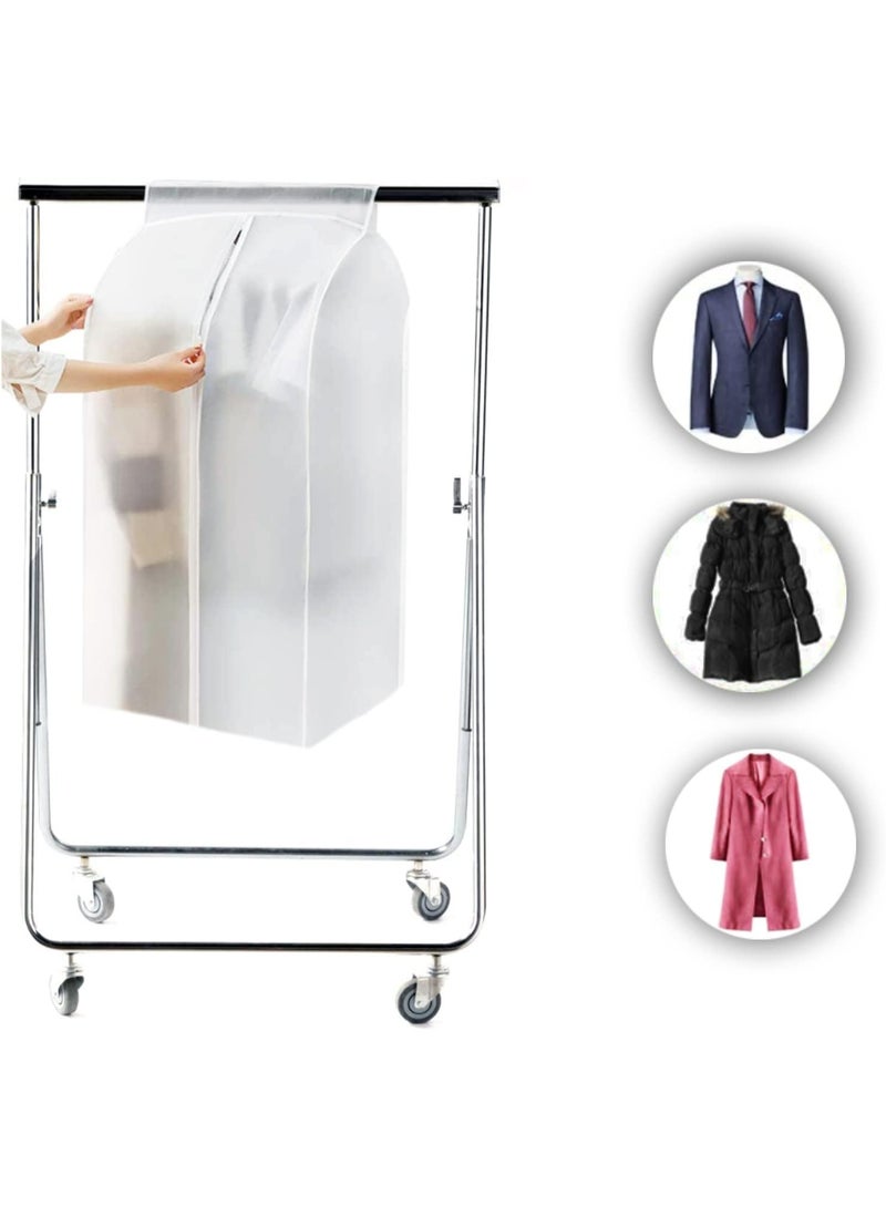 PTTIMFFM 2 PCS Clothing Storage Garment Bags, Thickened Moth-Proof & Dustproof Coat Covers for Wardrobes - Image 4